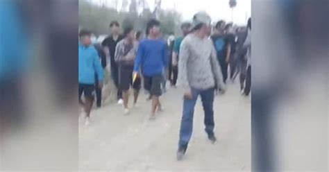 manipur original video link|A shocking viral video showing two women being paraded down。